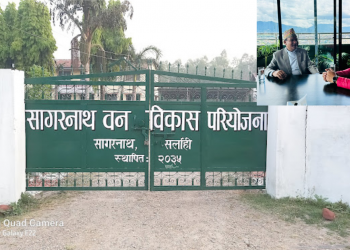 सागरनाथ वनको विषयमा संघीय वनमन्त्री र मधेशका मुख्यमन्त्री एकै ठाँउमा