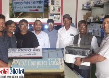 कुशवाहा समाजका लागि दिपेन्द्र सिंहद्वारा ५० हजारको फोटोकपी मेसिन सहयोग