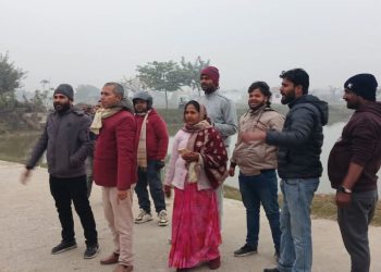 जनमतद्वारा भाषा विधेयकप्रति आपत्ति जनाउँदै प्रदेश सभा अगाडि विरोध प्रदर्शन