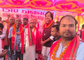 राजगढ गापाको लोसपा को केन्द्रीय सदस्य सहित दर्जनौ जनमत पार्टी मा प्रबेश ।