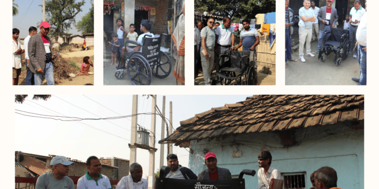 अपांग बालबालिकाका मुहारमा खुशी, सिरहामा दुई समाजसेवीको प्रेरणादायी पहल