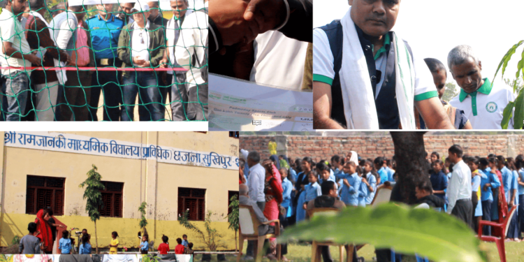 सुखिपुरमा पदमोदय फाउन्डेसनका तिन कार्यक्रम सम्पन्न, खेलाडीलाई एक लाख पच्चिस हजार सहयोग